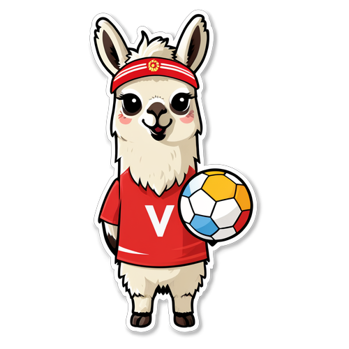 ¡Viva la Llama Peruana en el Fútbol!