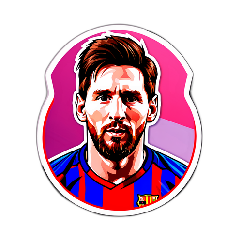 Sticker de Messi