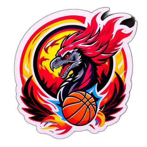 Vibrant Raptors vs. Heat Sticker