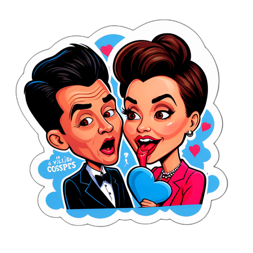 Σατυρικό Αυτοκόλλητο Γ gossip