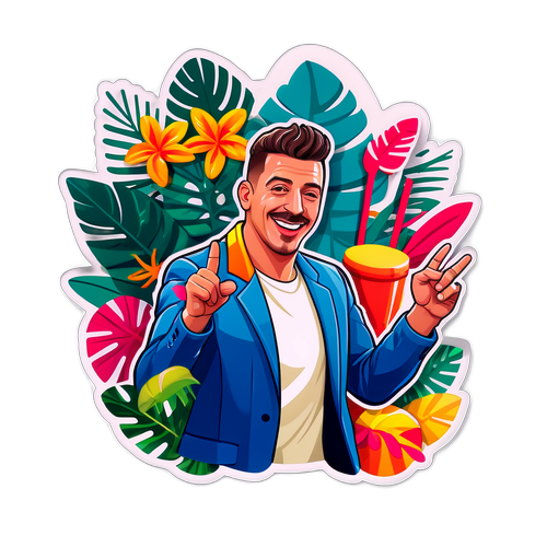 Francesco Gabbani in Festa