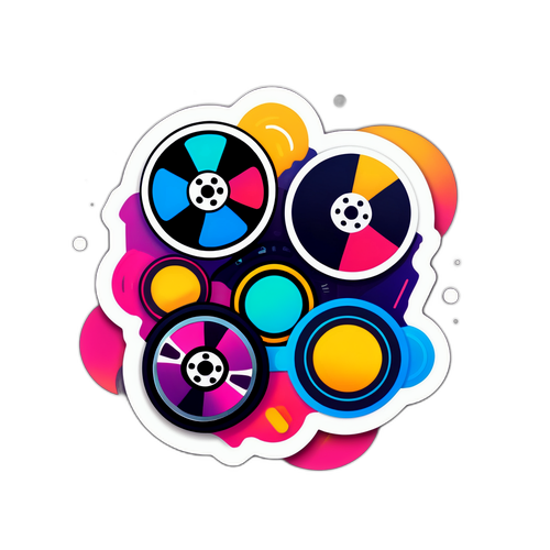 Stiker Reka Bentuk Video