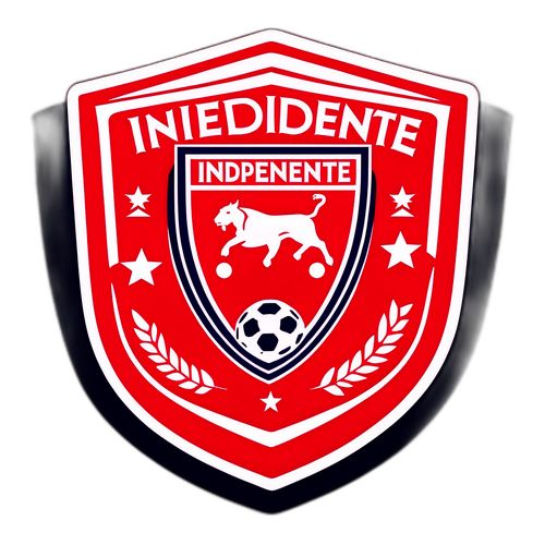 Diseño que rinde homenaje al Club Independiente