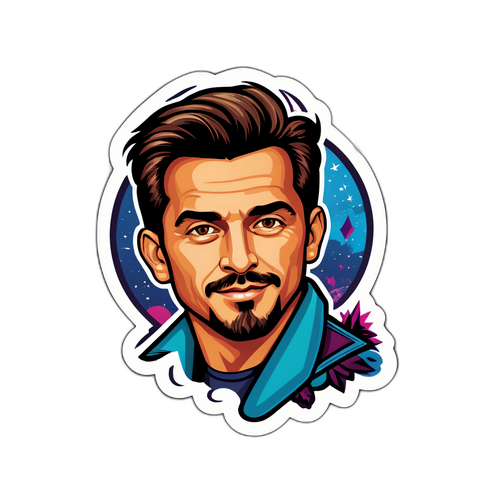 דוד האשין - סטיקר עיצובי