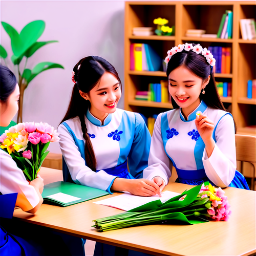 Khoảnh Khắc Tươi Đẹp Trong Ngày Nhập Học