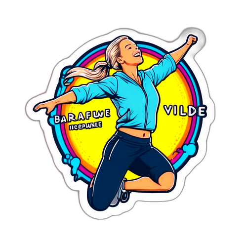 Inspirerende Karianne Vilde Klistremerke