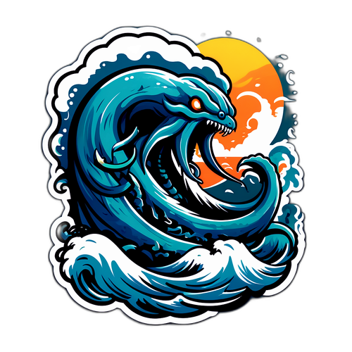 Kraken vs. Hurricanes Battle Sticker