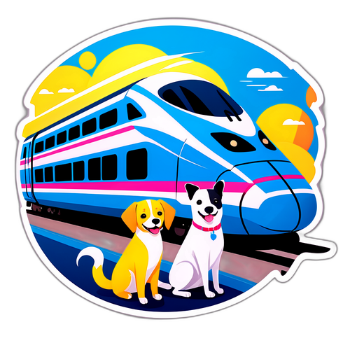 高铁与宠物运输的快乐重聚