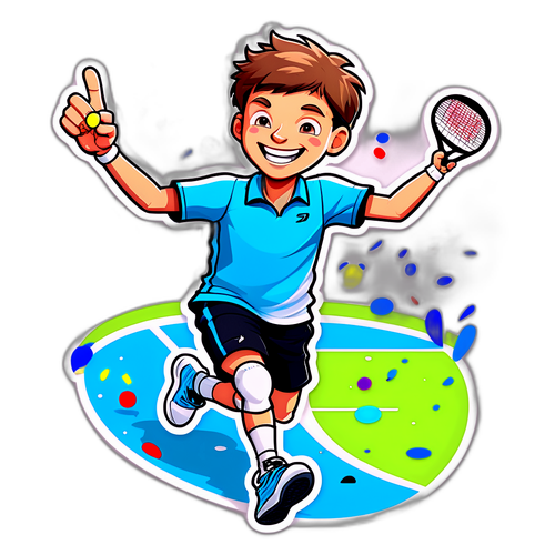 Sticker ng Tagumpay ni Jannik Sinner