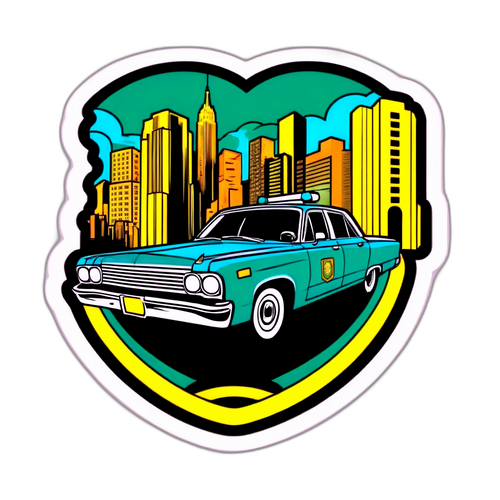 Autocollant Unité Spéciale de New York