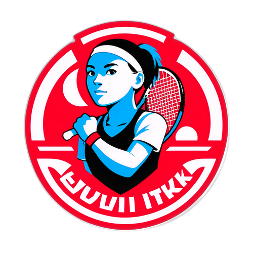 Iga Świątek Tennis Klistremerke