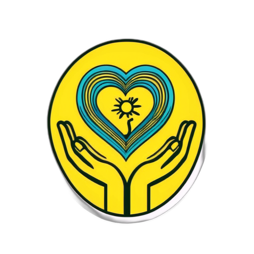 Sticker d'Aide et de Solidarité
