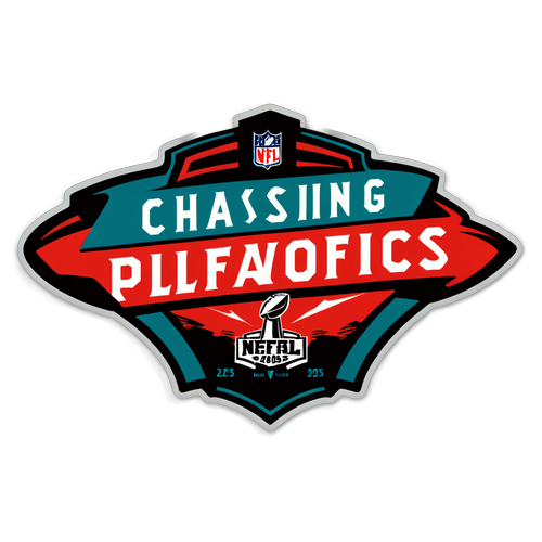 Chasing Greatness: NFL Playoffs 2025 Sticker