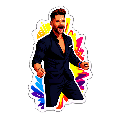 Ricky Martin Stílusos és Energiával Teli Előadás