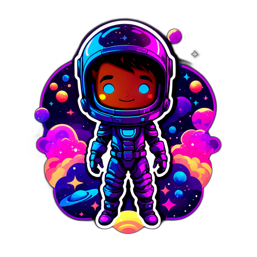 Sticker de Avatar Futurista