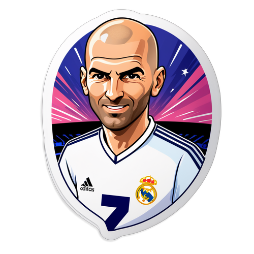 Le Sticker Zidane Qui Va Enflammer Tous les Fans de Football !