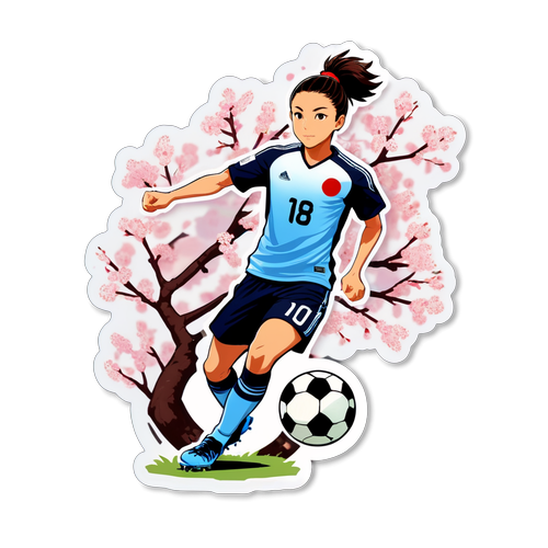 Yakob Sayuri: Keanggunan dalam Aksi! Saksikan Dribble Memukau di Tengah Bunga Sakura!