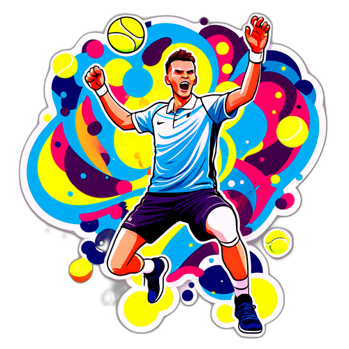Márton Fucsovics i sejrpose