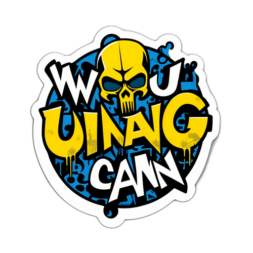 Wu-Tang Clan Graffiti Klistermärke