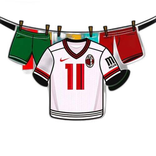 Eski Moda AC Milan Forması