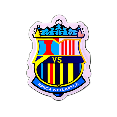 Sticker Barca vs Newcastle