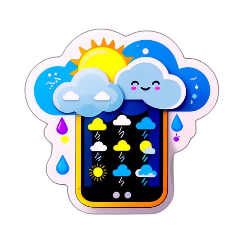 Sticker ng Weather App