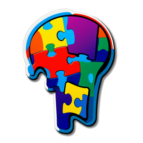 Parkinsons Bevidsthed Puzzle Stykke