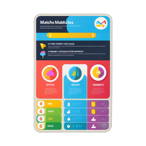 Infografisk sticker med nøglestatistikker