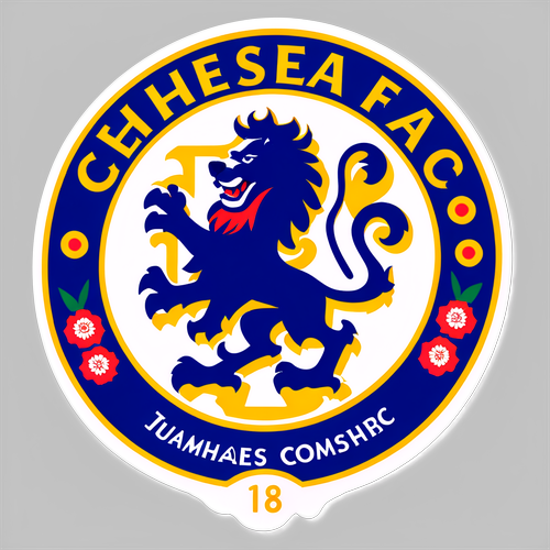 Autocolant tematic Chelsea FC