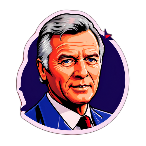 Sticker honorujący Jana Holoubka