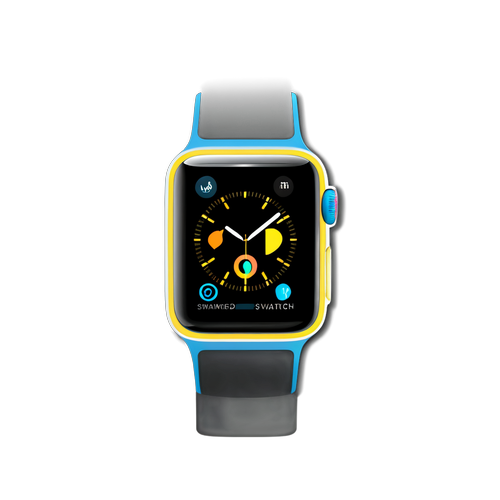 Nowoczesna Naklejka Apple Watch