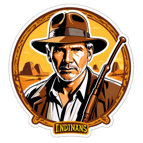 Indiana Jones Klistermärke