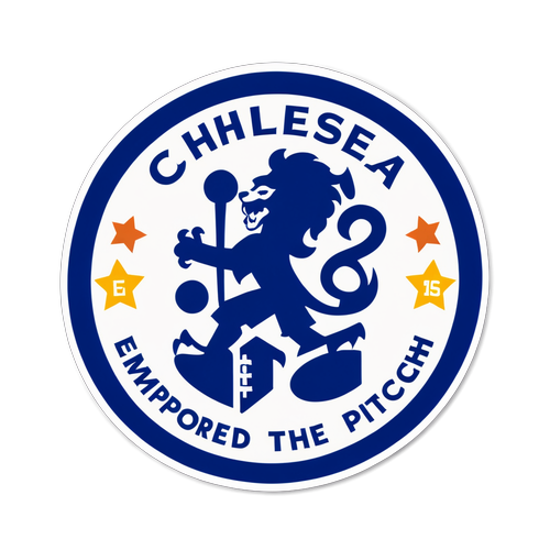 Sticker ya Manchester Chelsea ya Wanawake