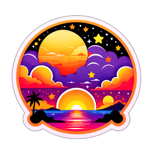 Langit Senja yang Indah!