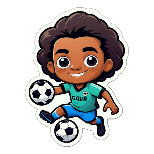Speelse Gavi Sticker
