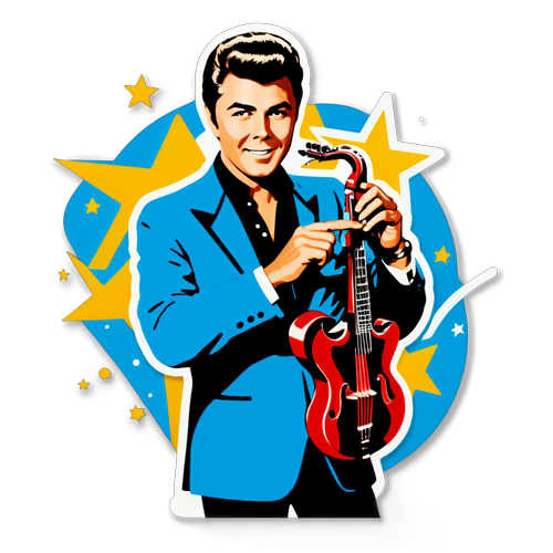 Retro Vibe: James Darren's Timeless Charm Shines Among Musical Stars!