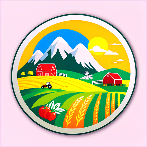 Representación visual de la importancia de la agricultura
