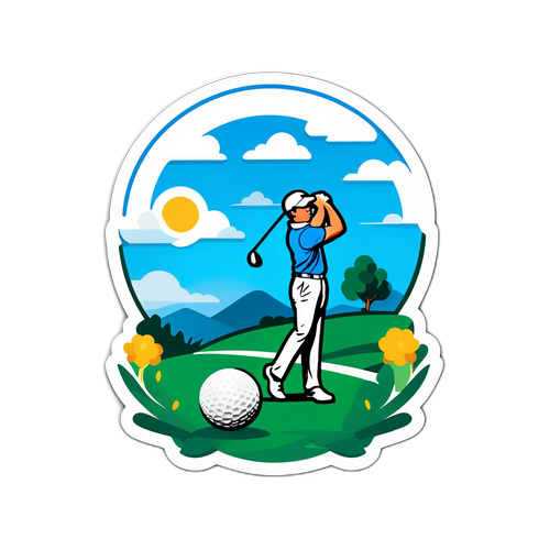 Stiker Inspirasional Rory McIlroy