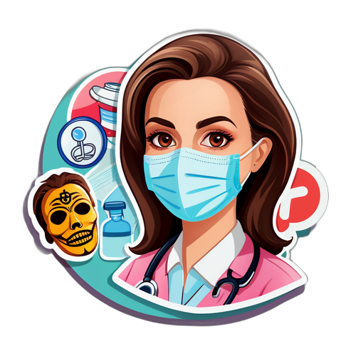 Sticker inspirat de Dr. Flavia Groșan