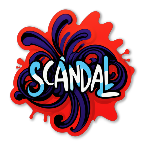 Isang Dramatic na Disenyo ng 'Scandal'