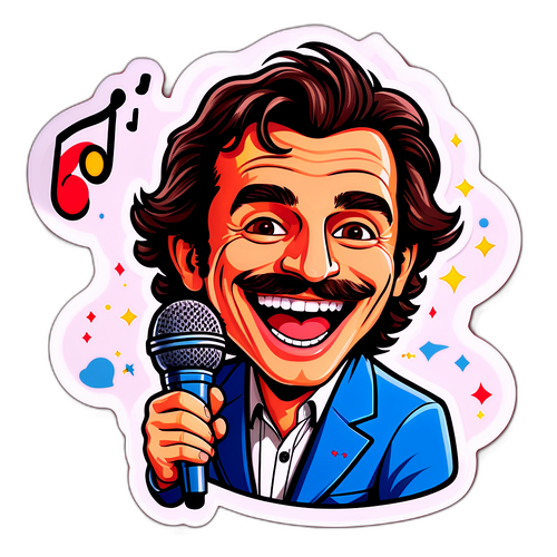 Sticker divertente di Enzo Iacchetti