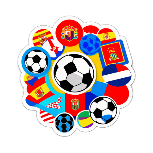 Sticker ng Passion ng Mga Tagahanga ng La Liga