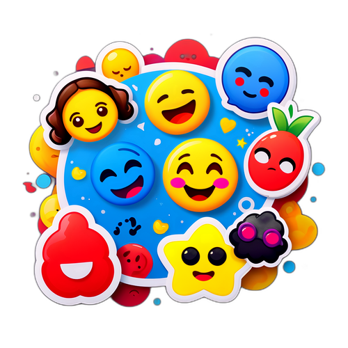 Autocollant pour Snap avec Émojis Populaires