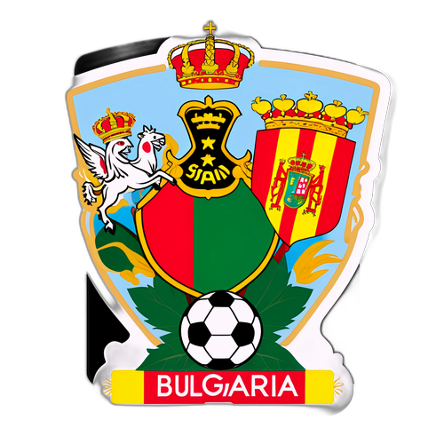 Sticker Bulgaria vs. Spain
