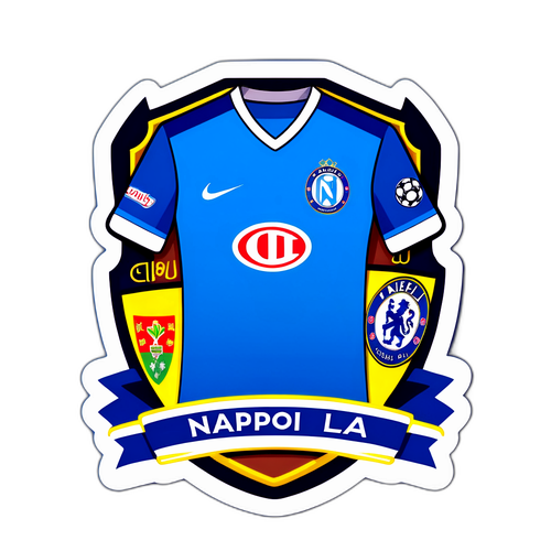 Sticker ng Napoli at Chelsea
