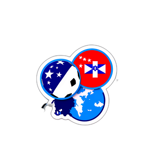 Diseño de un sticker del partido Panamá vs Honduras