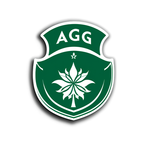 Shocking Design: FC Groningen's Sticker Unveiled! 'Groningen - AZ' in Bold Letters!