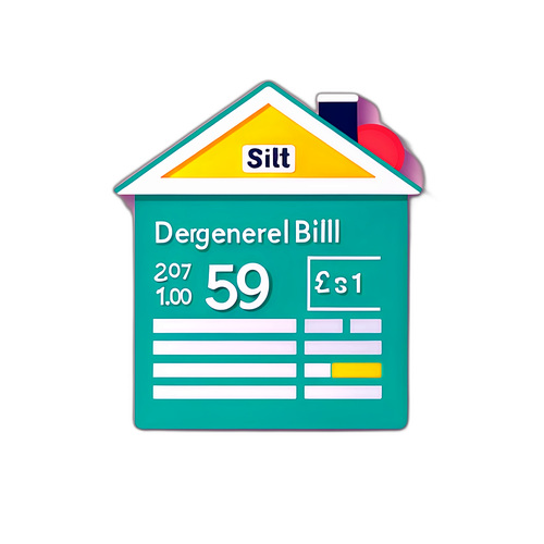 简约物业费用账单