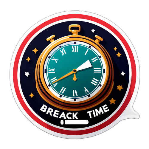 美國股市收盤貼紙