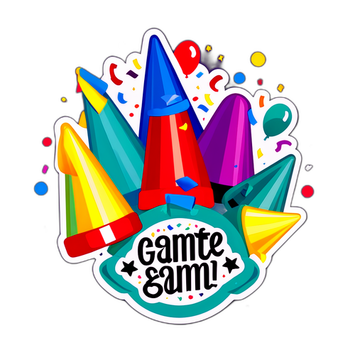 Desain Hari Permainan Meriah